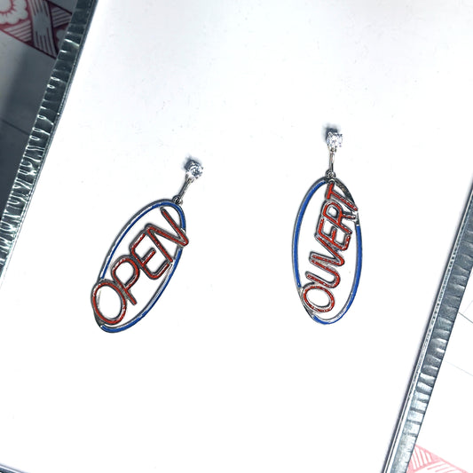 Ouvert/Open Earrings